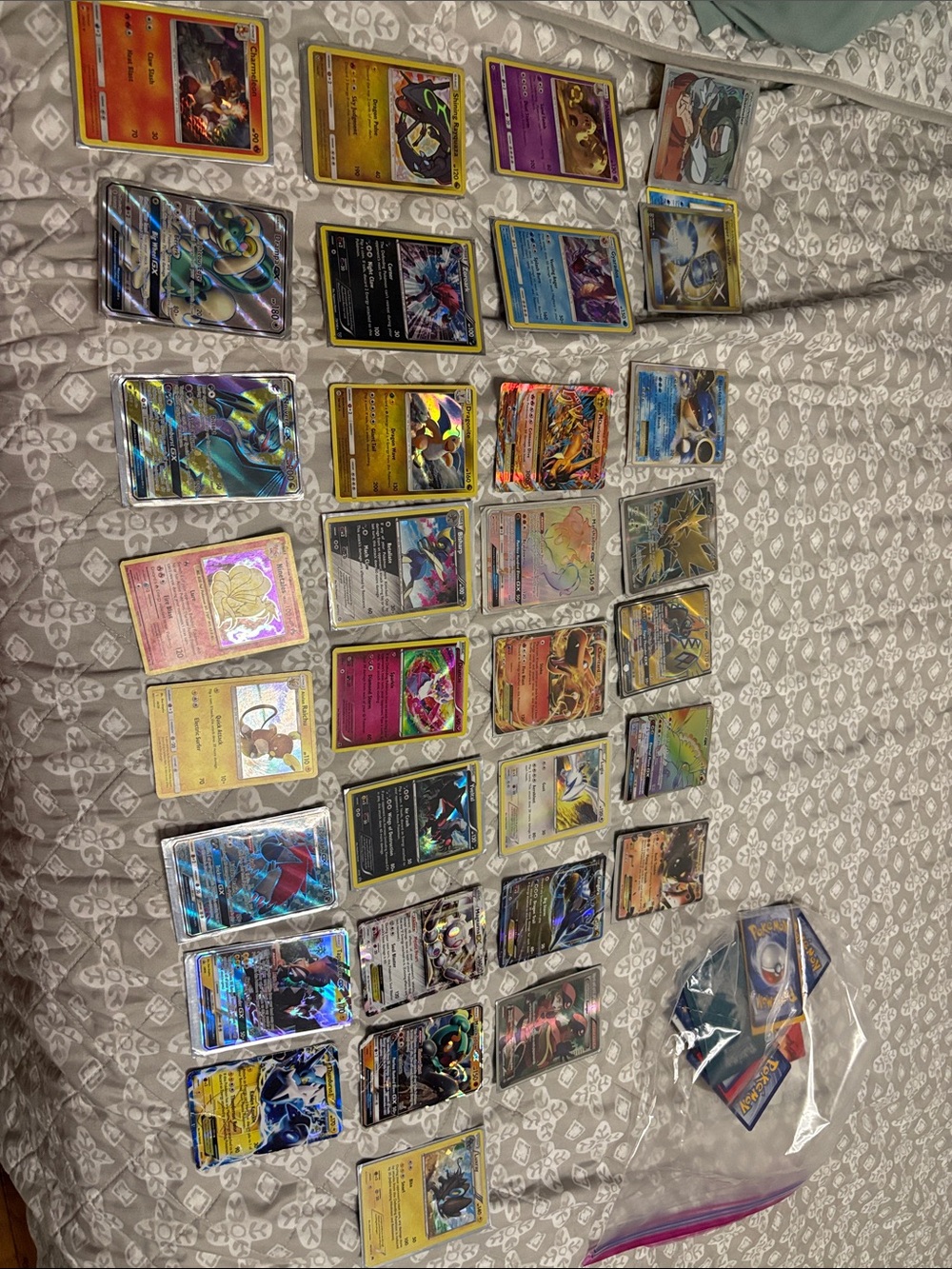Assorted Holo Pokémon Trading Cards - Mixed Set